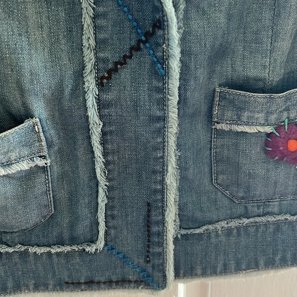 Bob Timberlake Jean Jacket Sz Small - Picture 3 of 12
